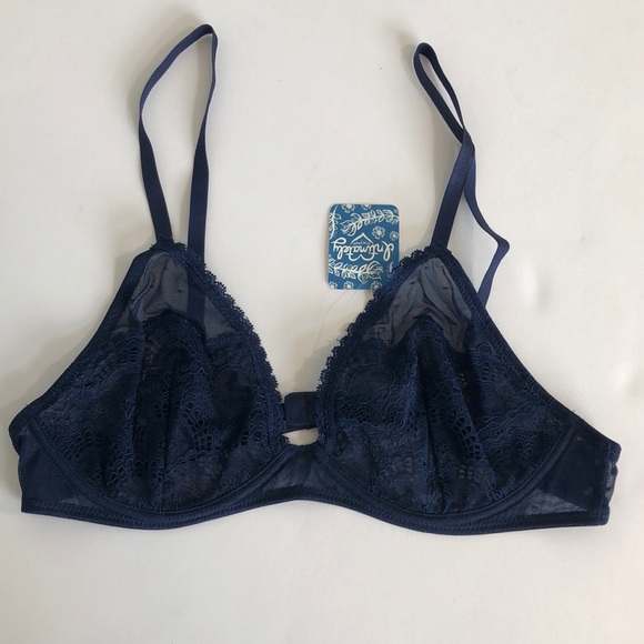 NEW! FP INTIMATELY triangle underwire lace bra - Picture 4 of 6